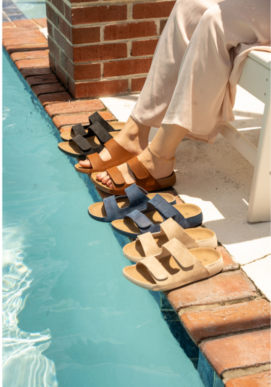 Women's Comfortable Slides with Arch Support