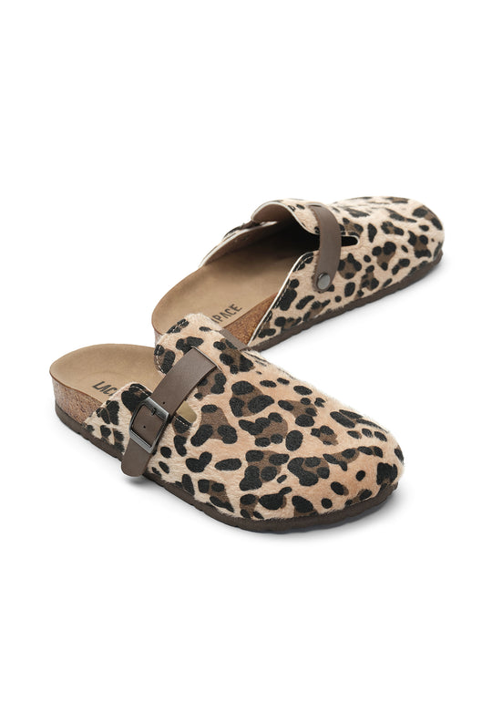 Women's Leopard Print Comfortable Clog