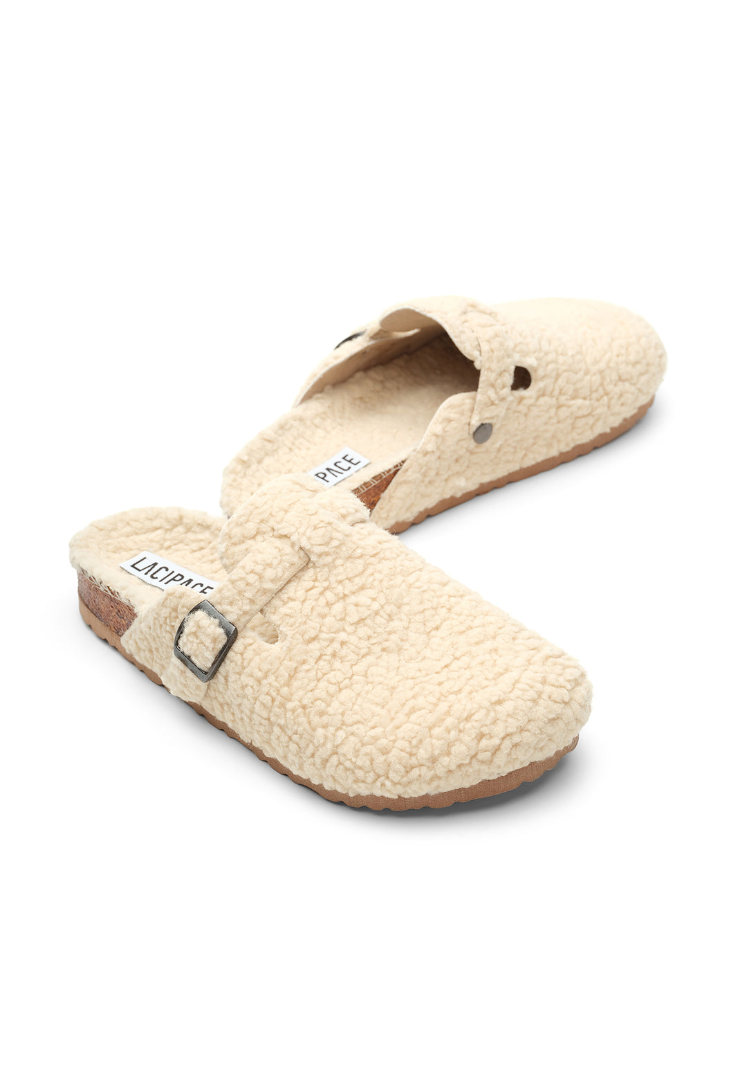 Women's Fluffy Vegan Wool Comfortable Clogs